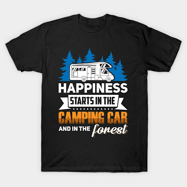 My happy place is forest T-Shirt by Designsp247